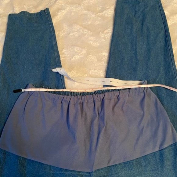 Transitions Maternity Denim Jeans Vintage Made in Canada Ladies Size L - Picture 4 of 9